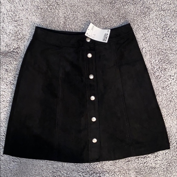 Black Velvet Skirt - Picture 1 of 1